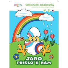 Velikonoční omalovánky: Jaro přišlo k nám