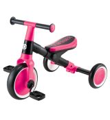 Globber Odrážedlo dětské tříkolové Learning Trike - Fuchsia Pink